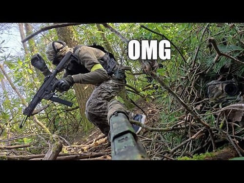 Ghillie Suit Antics at Special Ops Airsoft Ireland..