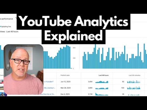 YouTube Analytics Explained β 2026 Beginnerβs Guide (What Really Matters)