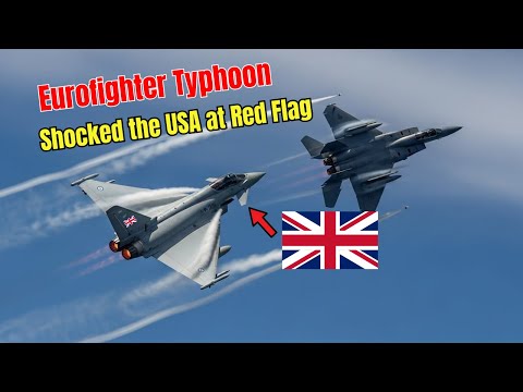 They Called It Britain’s “4th-Gen Jet”… Then Typhoon Shocked the USA at Red Flag