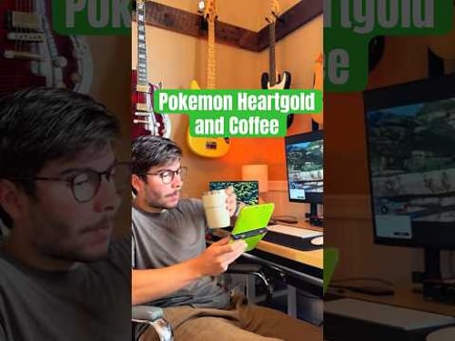 Chill Sunday morning! Pokémon, coffee and game news👌🏼 #pokemon #nintendo #retrogaming