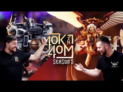 Adepta Sororitas vs Tau. Bricky vs Nick. Warhammer 40k in 40 minutes