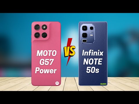 Motorola G57 Power 5G vs Infinix Note 50S