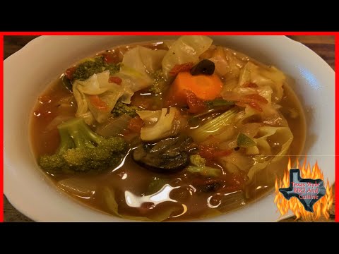 Vegetable Soup | Cabbage Soup Diet | Roger Raglin Diet Recipes
