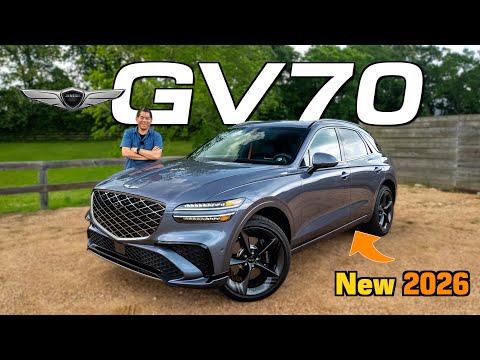 The All-New 2026 Genesis GV70 Is Here – And It's a BMW X3 Killer!