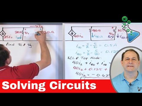 Solving Circuits with Dependent Current Sources