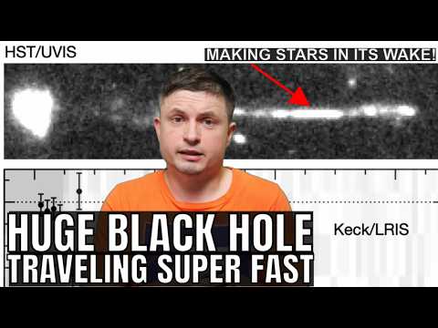 Fast & Furious: First Ever Escaped Supermassive Black Hole Confirmed