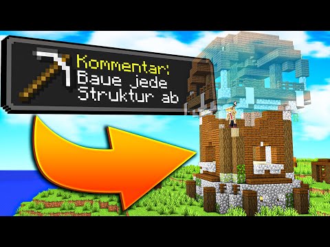 Schaffe ich alle eure AUFGABEN in Minecraft Hardcore?