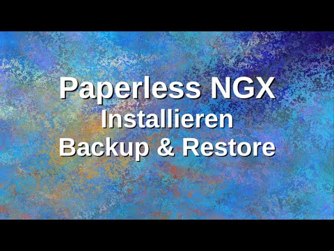 Paperless NGX - Installieren, Backup & Restore