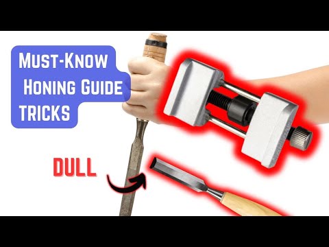 Must Know Honing Guide Tips and Features #bluewoodhandyman #woodworking