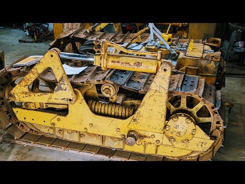 Cat D4 undercarriage work (part 1)
