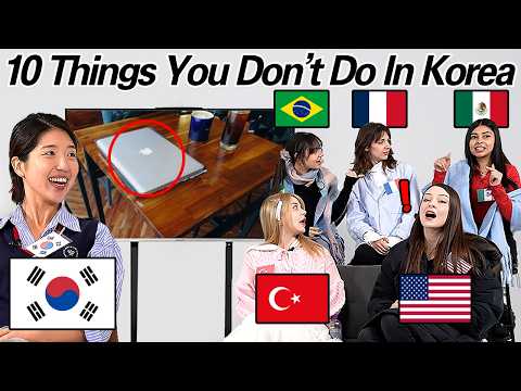 10 Things that you shouldn't do in South Korea!! (Korea is SAFE??)