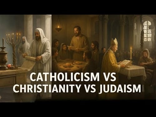 Catholicism Vs Christianity Vs Judaism Historical Difference | History Documentary