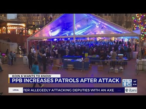 PPB increases patrols at Pioneer Square after attack on Jewish community in Australia