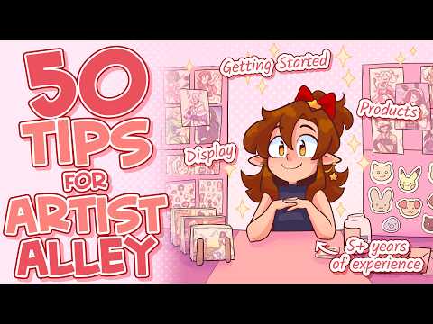 What I Wish I Knew Before Starting Artist Alley