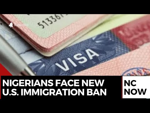 US Halts Visa Applications From Nigerians Under New Travel Ban