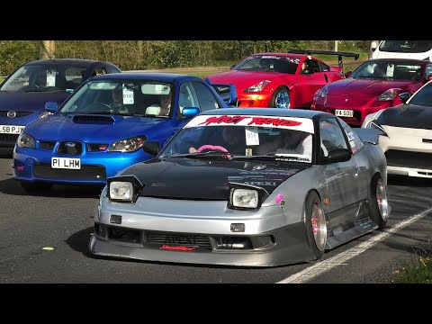 The LARGEST JDM Traffic Jam? - THOUSANDS of Cars GO CRAZY entering JapFest 2022