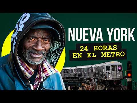 Pasé 24 horas en el metro de Nueva York, el peor del mundo. Divertido, pero aterrador.
