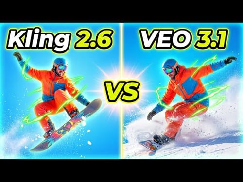Kling 2.6 vs Veo 3.1: Most Realistic AI Video Battle EVER (Audio + Motion Test)