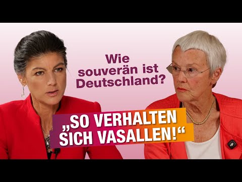 Wie souverän ist Deutschland wirklich? Sahra Wagenknecht & Gabriele Krone-Schmalz im Gespräch