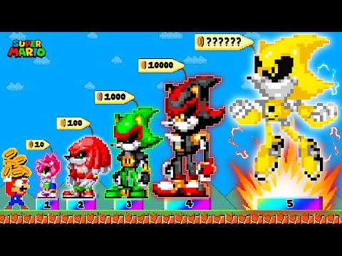 What if Mario Buy All the Metal Sonic Characters in Super Mario Bros.?