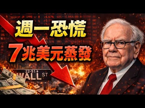 華倫·巴菲特:【週一恐慌】7兆美元崩盤,已悄然引爆「無聲擠兌」