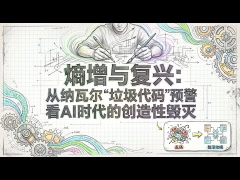 AI垃圾代码危机 | 纳瓦尔的预警与软件复兴 | 创造性毁灭的真相