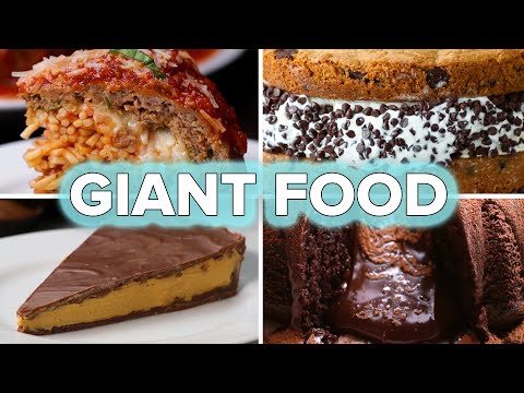 6 Giant Food Recipes • Tasty