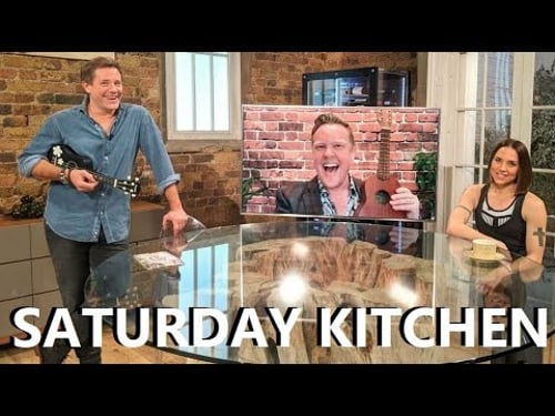 Saturday Kitchen Live with Matt Tebbutt, guest Melanie C. and Chefs Ching-He Huang and Vivek Singh