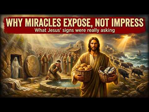 Why Jesus' Miracles Weren’t Meant to Impress You (And What That Means for You)