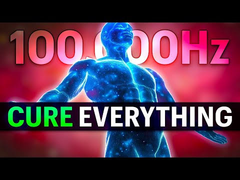 FALL into DEEP SLEEP IMMEDIATELY & CURE Everything ➤ 100'000Hz + 9 Solfeggio Healing Frequencies