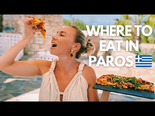WHERE TO EAT IN PAROS, GREECE I From Cheap Eats to Fine Dining in GREECE-BEST FOOD TO TRY IN GREECE