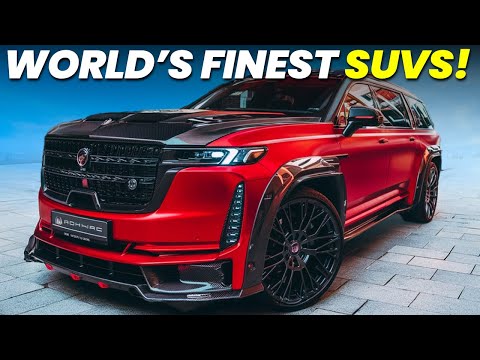 Top 15 BEST Luxury SUVs In The World 2025!
