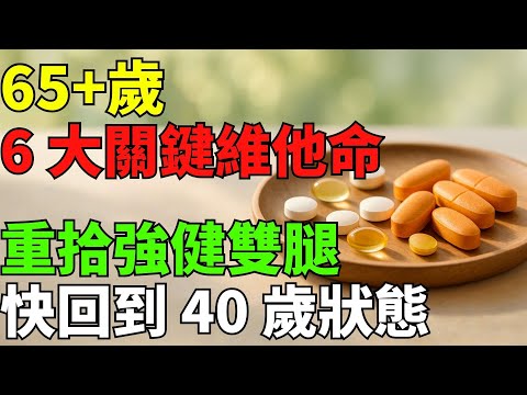 6 種維他命快速恢復如 40 歲般強健雙腿,效果超乎想像!