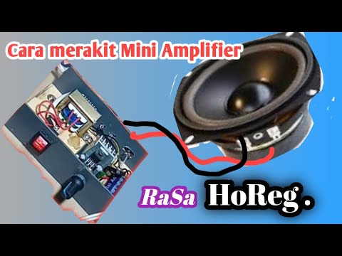 CARA MERAKIT AMPLIFIER MINI rasa Horeg//TDA 2030//versi pemula‼️