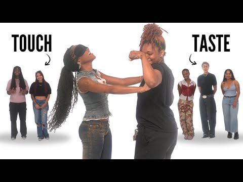 Lesbian Blind Dating 6 Girls Based on the Senses