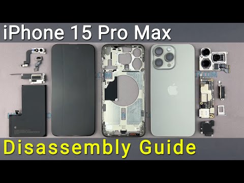 iPhone 15 Pro Max Complete Disassembly Guide