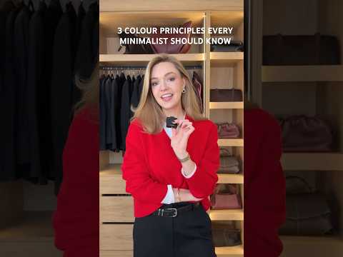 THE 3 COLOUR PRINCIPLES EVERY MINIMALIST SHOULD KNOW!