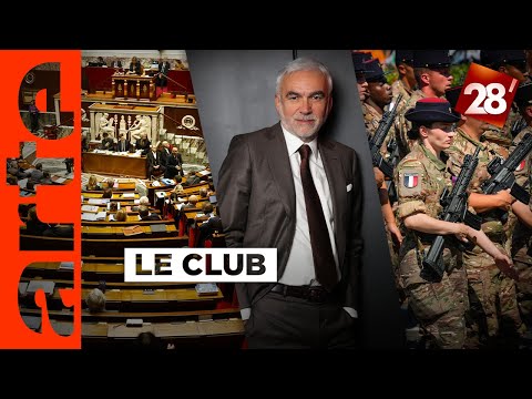Inquiétude sur le budget, l’empire Bolloré, risque de guerre… : Le Club | 28 minutes | ARTE