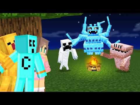 We became GHOST HUNTERS in Minecraft