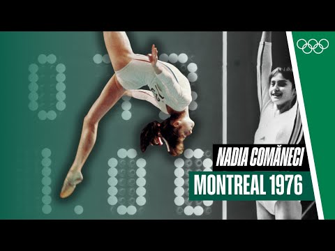 Nadia Comăneci 🤸🏼♀️ - All seven perfect 🔟's at Montreal 1976