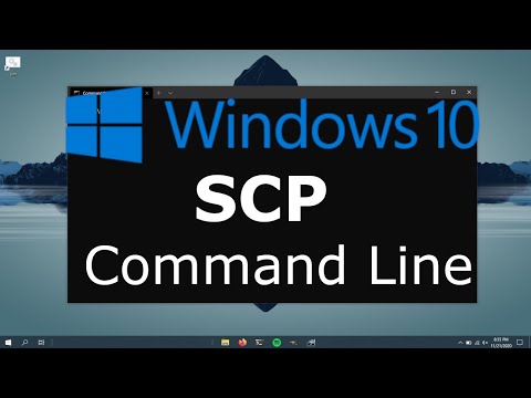 Secure Copy Protocol (SCP) - Transfer Files using SSH & Command Line on Windows 10 to Linux / Other