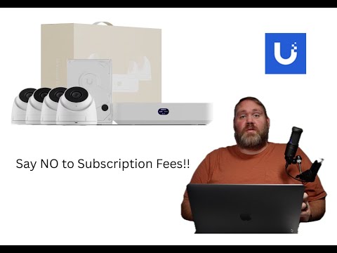 No More Camera Subscriptions! Ubiquiti Unifi NVR Instant Kit Install