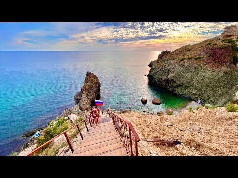 Пляж ЦАРСКОЕ СЕЛО-это ЖУТЬ как СТРАШНО!Мыс ФИОЛЕНТ в Севастополе!Показываю ПРАВДУ!Крым 2023