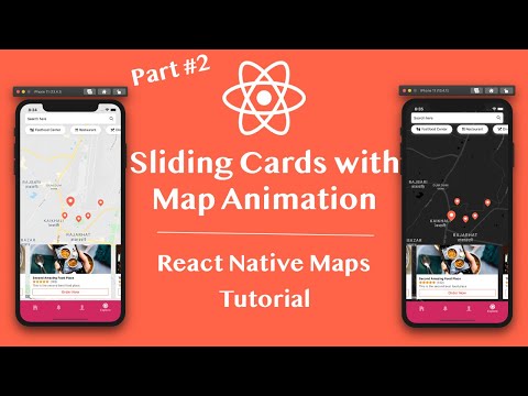 #2 Sliding Items on MapView with Animation React Native Maps Tutorial
