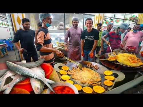 First Time in Bangladesh!! π§π© VOLCANO MUSTARD FISH FRY + Street Food in Dhaka!!