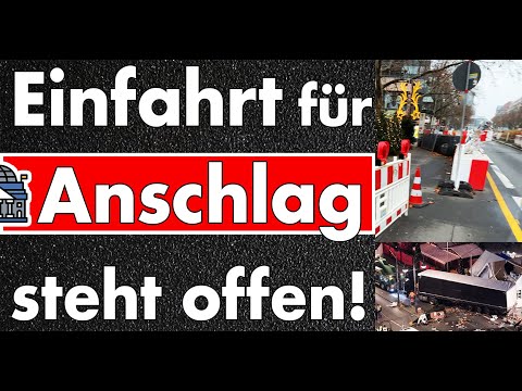Sicherheitskonzept mit Einfahrt für Amokfahrten? Security & Polizei halten Maßnahmen für Alibi!