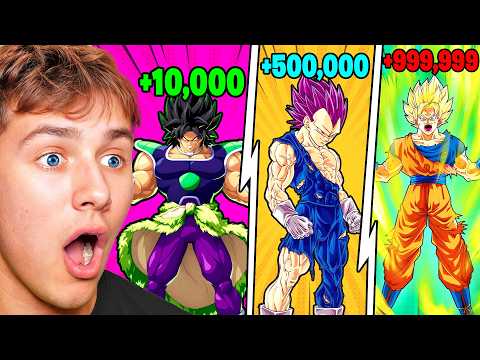 Goku vs Vegeta vs Broly Power Levels