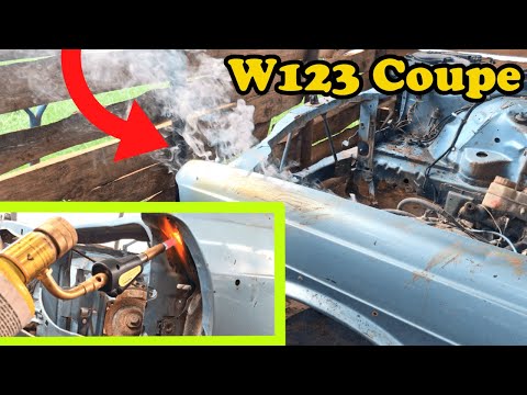 Rebuilding A Mercedes Benz W123 Coupe Part 3 - Restoration | Vtuned Inspired