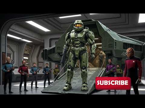 What If the Halo ship UNSC infinity(INF-101) with Master Chief Entered Star Trek Universe?