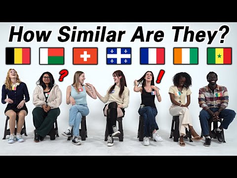French Language Differences Between 7 Countries! l Can They Understand Each Other???